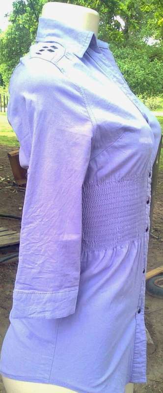 PURPLE LADIES TOP (NEW) - SIZE: MEDIUM