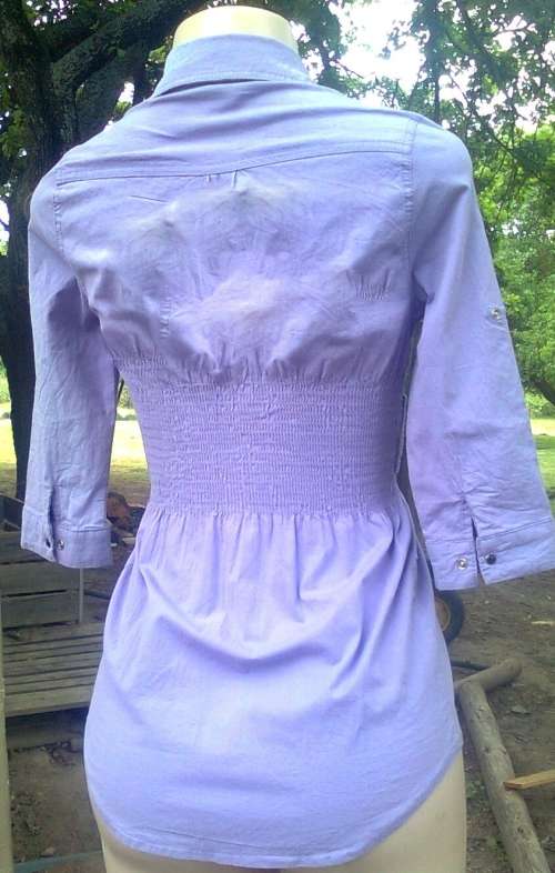 PURPLE LADIES TOP (NEW) - SIZE: MEDIUM