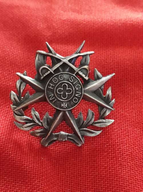 SWA Defense Chaplain cap badge- Scarce