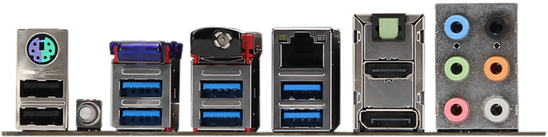 Motherboard Combo: 500W Power supply, MSI Motherboard, Hard Drive, CPU Fan, Wireless Connector