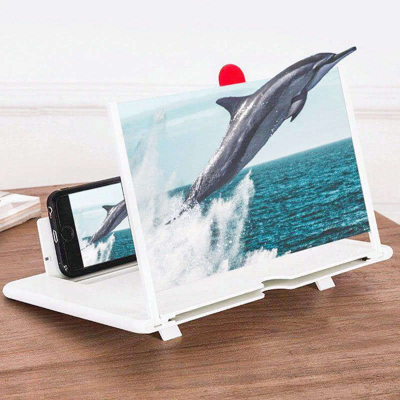 Fashionable eye protection mobile phone screen amplifier foldable smartphone holder