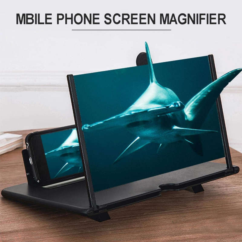 Fashionable eye protection mobile phone screen amplifier foldable smartphone holder