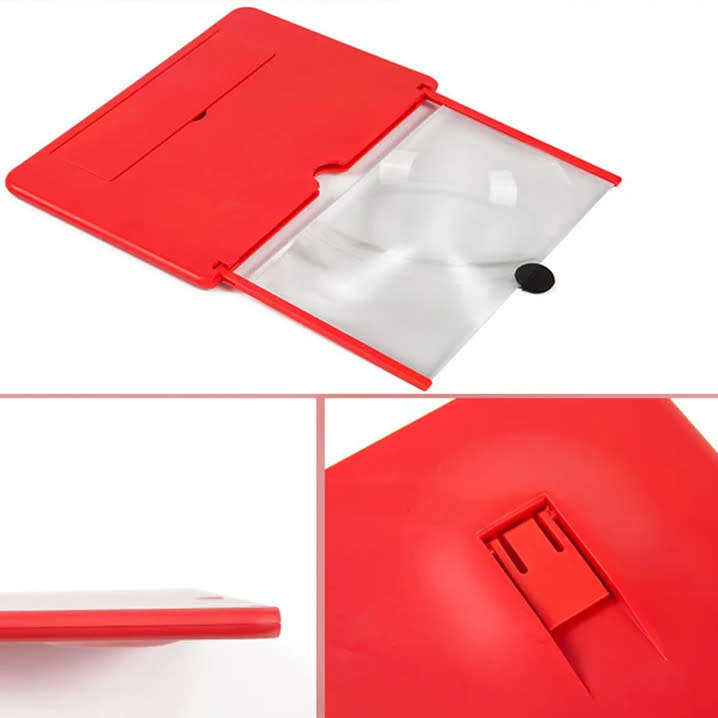 Fashionable eye protection mobile phone screen amplifier foldable smartphone holder