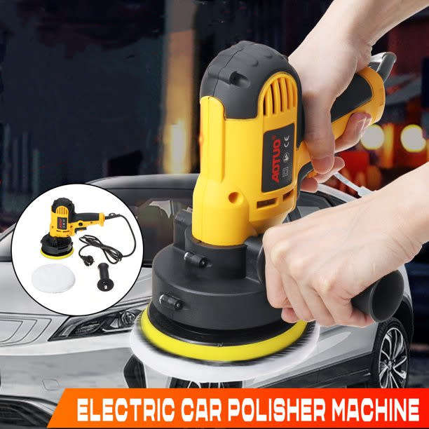 Electric car polishing machine automatic polishing machine adjustable speed polishing and waxing
