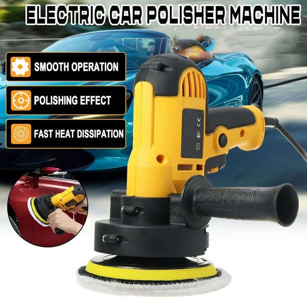Electric car polishing machine automatic polishing machine adjustable speed polishing and waxing