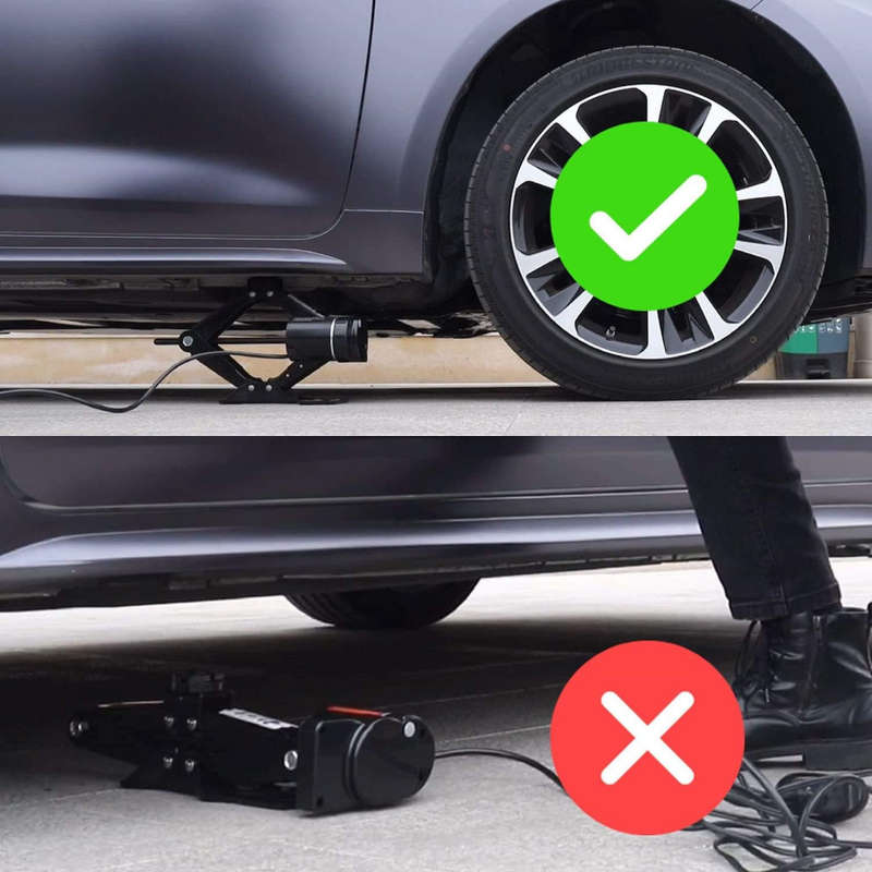 Car Jack Electric Jack 12V Car Scissor Jack Fast Car Lift for Tire Changing and Road Emergencies