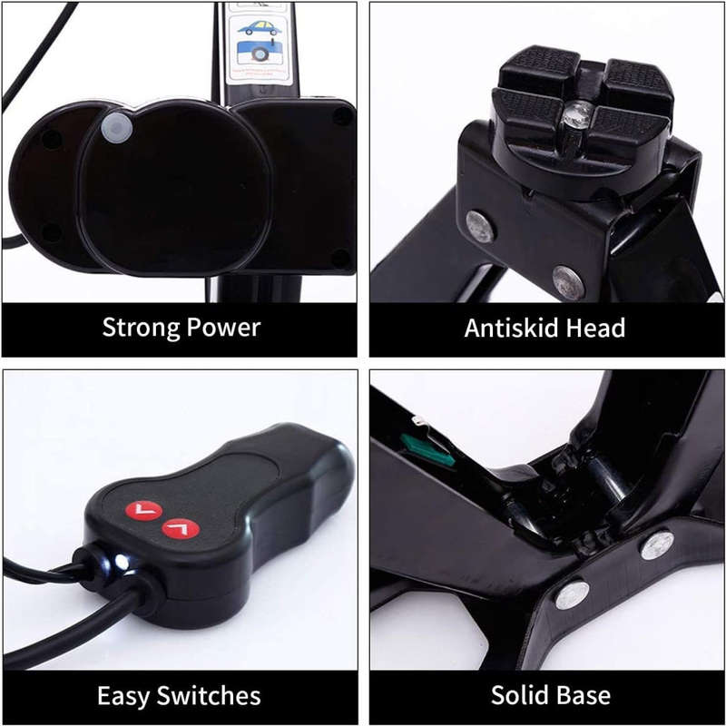 Car Jack Electric Jack 12V Car Scissor Jack Fast Car Lift for Tire Changing and Road Emergencies