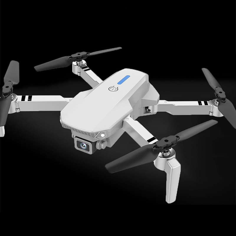 E88 drone with dual cameras mini foldable drone for hiking and camping shooting scenery