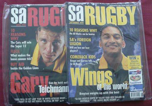 SA Rugby magazine, volume 5 (number 1 - 10)