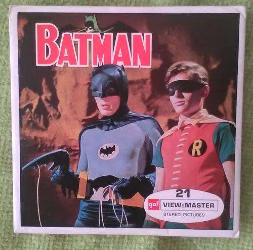 Batman View-Master (1966): 3 Reels and booklet
