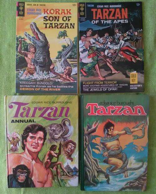 Tarzan: 2 x Annuals and 2 x Comics
