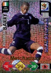 World Cup - Adrenalyn XL- Barry Goal Stopper Mint