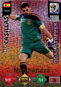 World Cup - Adrenalyn XL- Casilas Goal Stopper Mint
