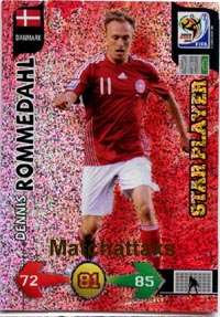 Fifa 2010 Adrenalyn XLDennis Rommedahl - Star Player - Mint