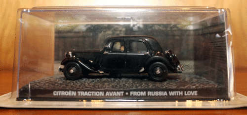 JAMES BOND 007 CAR COLLECTION No.40 Citroen Traction Avant - From Russia With Love