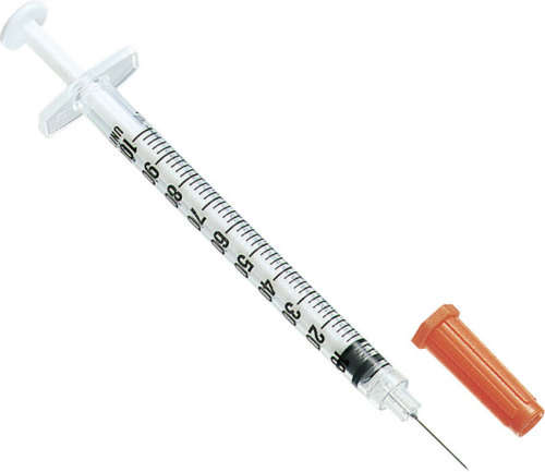 10 Injections (insulin) with needles with a number of alcohol swabs. BUY WITH WEIGHT LOSS INJECTION