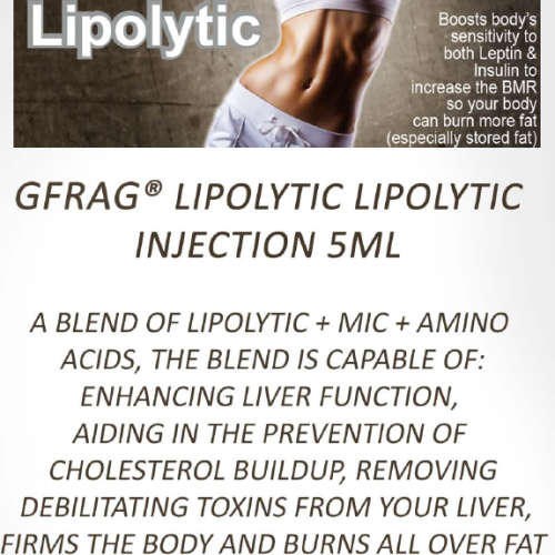 Lipolytic MIC Injection (1 x month stock)