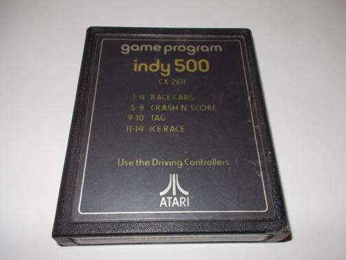 ATARI 2600 game program INDY 500