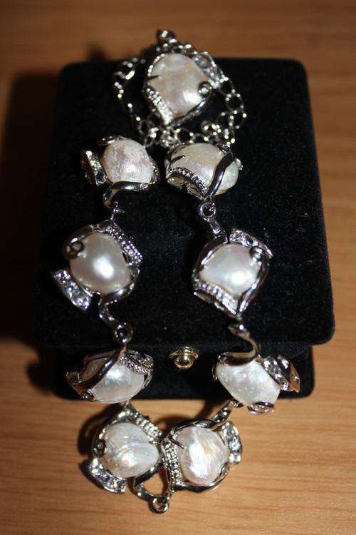 Baroque pearls necklace (bracelet)