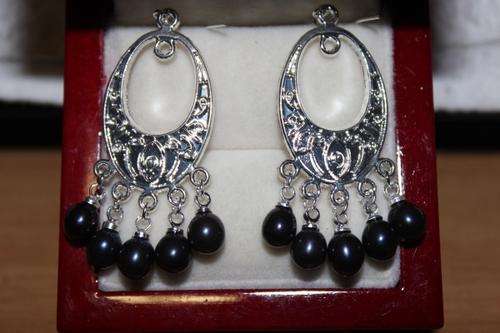 4-5mm Pearl earring (Bohemian Style )