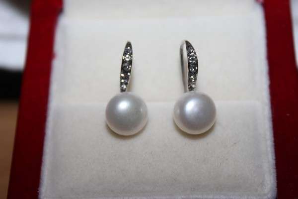 8-9mm Pearl earrings