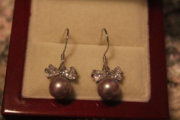 7-8mm Shell pearl earring