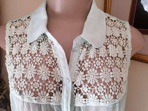 Beautiful Mint Lace Top