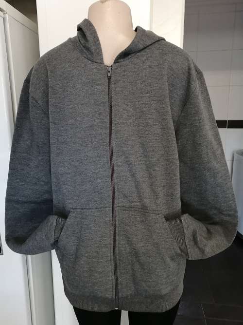 Charcoal Zip-Up Hoody