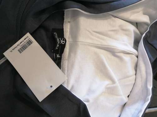 Grey Cross Chest Zip Hoody