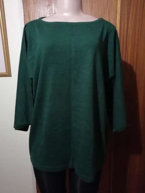 Dark Green Pullover Sweater