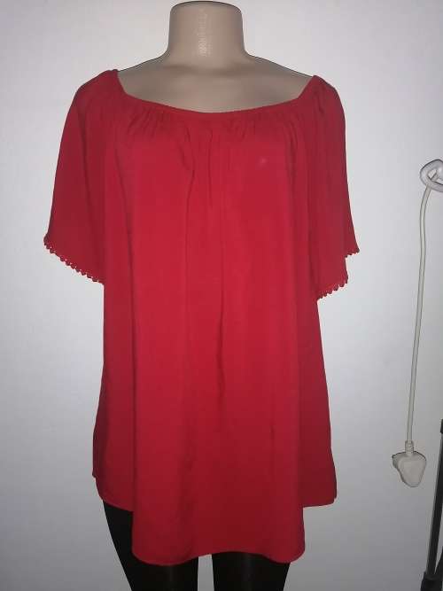 Red Ladies Top