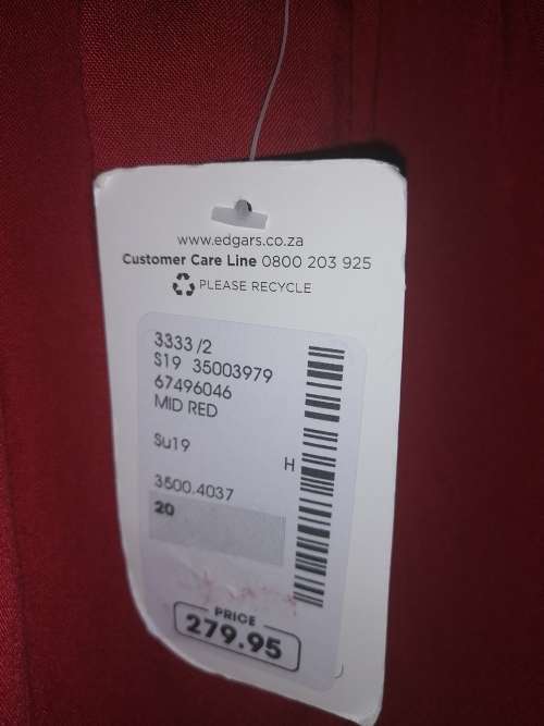 Red Ladies Top