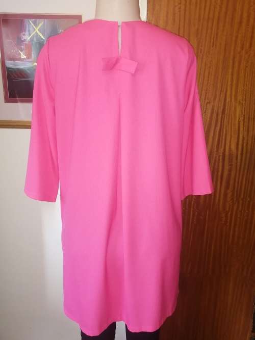 Cerise 3/4 Sleeve Dress or Top