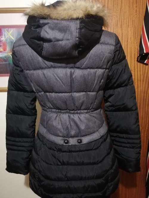 Colour Block Quilted Jacket