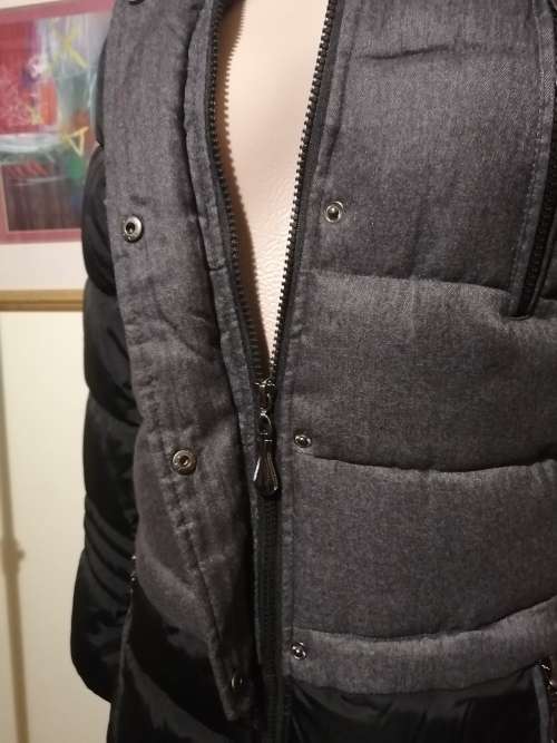 Colour Block Quilted Jacket