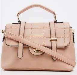 BLACKCHERRY WOMENS PINK QUILTED SATCHEL