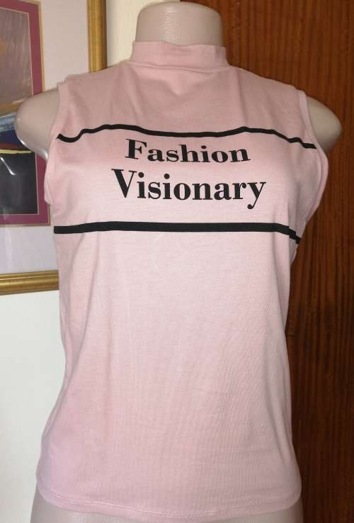Free 2B U Pink Sleeveless Top