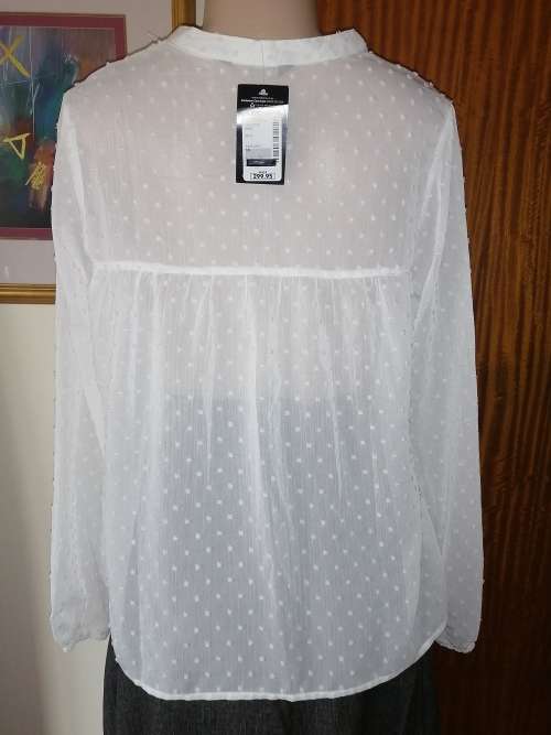 White Long Sleeve Top