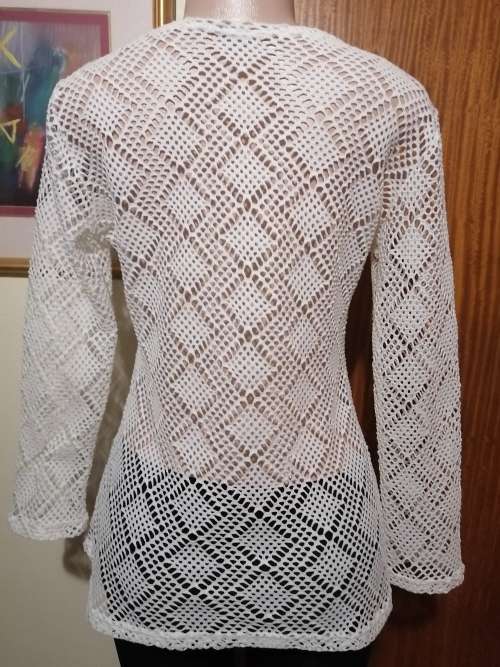 White Long Sleeve Top