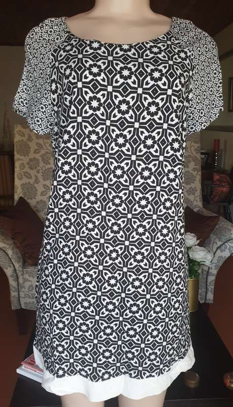 Black and White Tango Dress