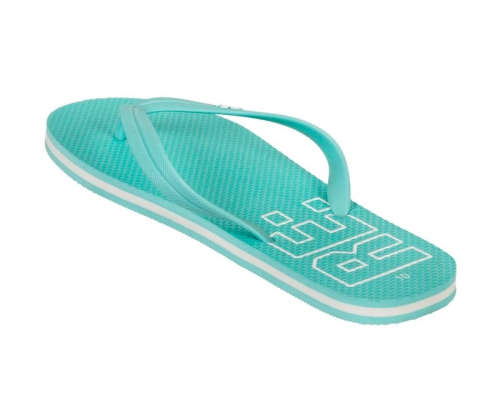 Aqua Branded Flip Flops