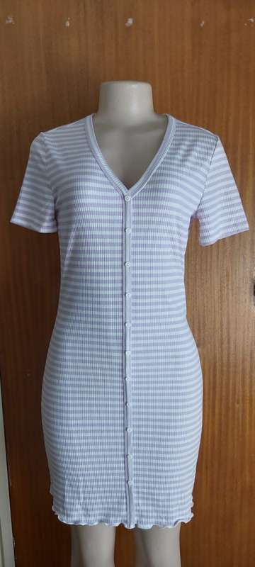 Vero Moda Multi Stripe Bodycon Dress