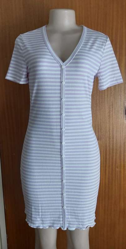 Vero Moda Multi Stripe Bodycon Dress