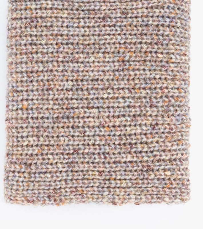 Pink Multi Colour Chunky Knit Snood