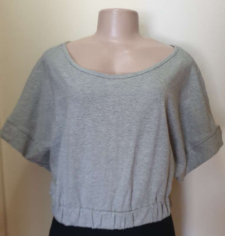 Cropped Grey T-Shirt