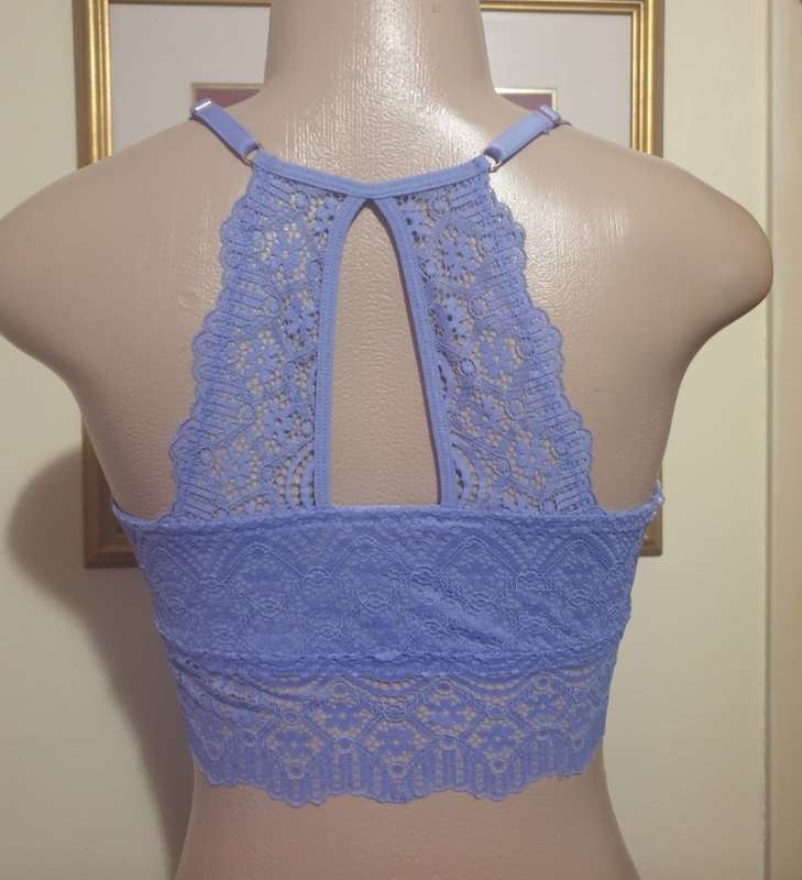 Blue Lace Padded Bralette