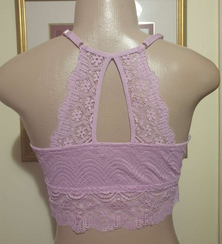Pink Lace Padded Bralette