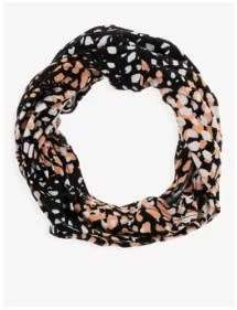 Black Print Multi Purpose Face Cover