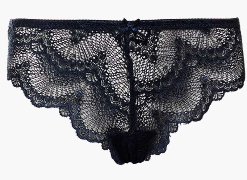 SUGARBAY Dark Blue Lace Briefs