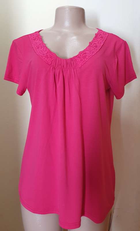 Womens Cerise Peyton Top